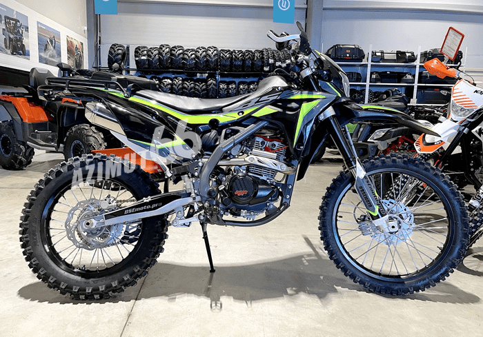Кроссовый мотоцикл BSE Z6 250e (2.0) 21/18 Neon Track в АЗИМУТ 66